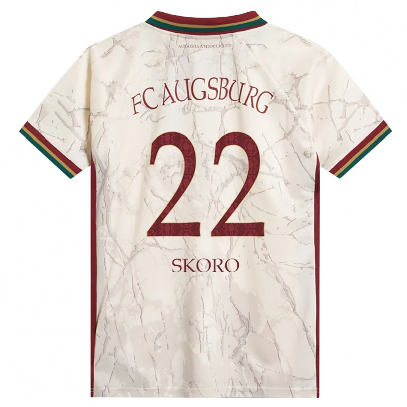 Danxen Kvinnor Luka Skoro #22 Grön Ris Vit Burgundy Hemmatröja Matchtröjor 2026/27 Tröjor T-Tröja