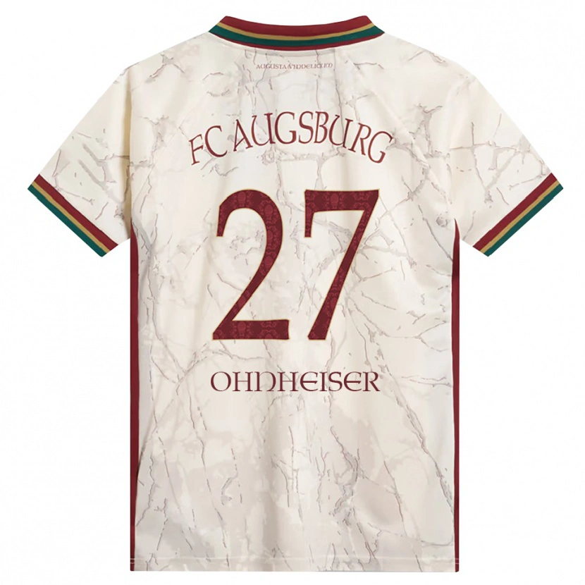 Danxen Kvinnor Nico Ohnheiser #27 Grön Ris Vit Burgundy Hemmatröja Matchtröjor 2026/27 Tröjor T-Tröja