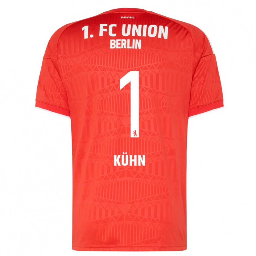 Danxen Kvinnor Samuel Kühn #1 Röd Vit Hemmatröja Matchtröjor 2026/27 Tröjor T-Tröja
