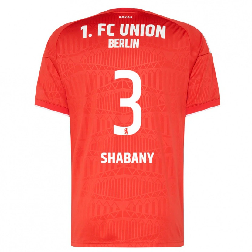 Danxen Kvinnor Alec Shabany #3 Röd Vit Hemmatröja Matchtröjor 2026/27 Tröjor T-Tröja