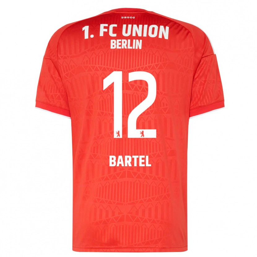 Danxen Kvinnor Bruno Bartel #12 Röd Vit Hemmatröja Matchtröjor 2026/27 Tröjor T-Tröja