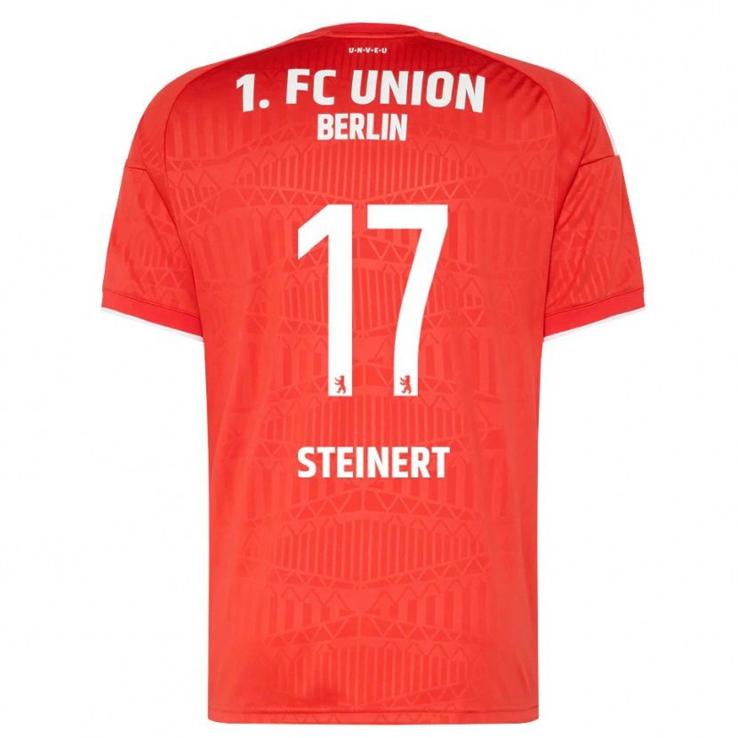 Danxen Kvinnor Judith Steinert #17 Röd Vit Hemmatröja Matchtröjor 2026/27 Tröjor T-Tröja