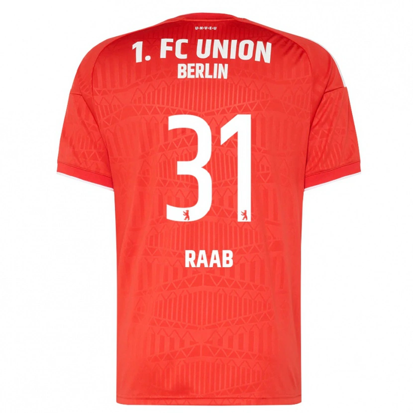 Danxen Kvinnor Matheo Raab #31 Röd Vit Hemmatröja Matchtröjor 2026/27 Tröjor T-Tröja