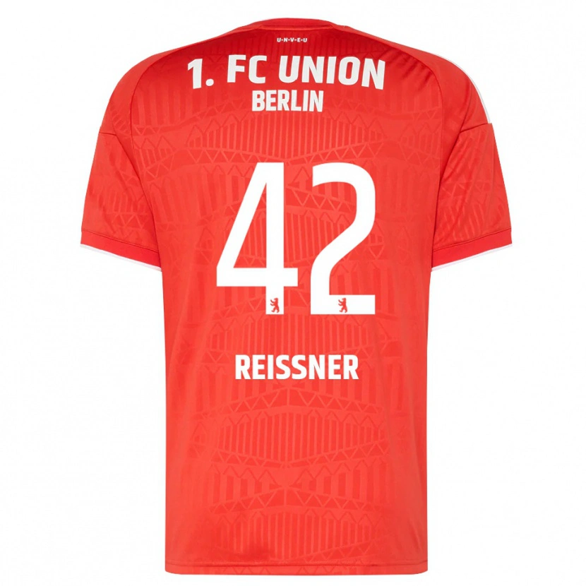 Danxen Kvinnor Naika Reissner #42 Röd Vit Hemmatröja Matchtröjor 2026/27 Tröjor T-Tröja