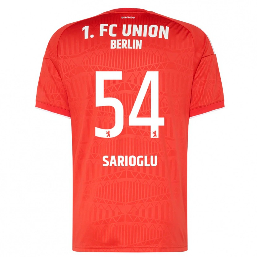 Danxen Kvinnor Defne Sarıoğlu #54 Röd Vit Hemmatröja Matchtröjor 2026/27 Tröjor T-Tröja