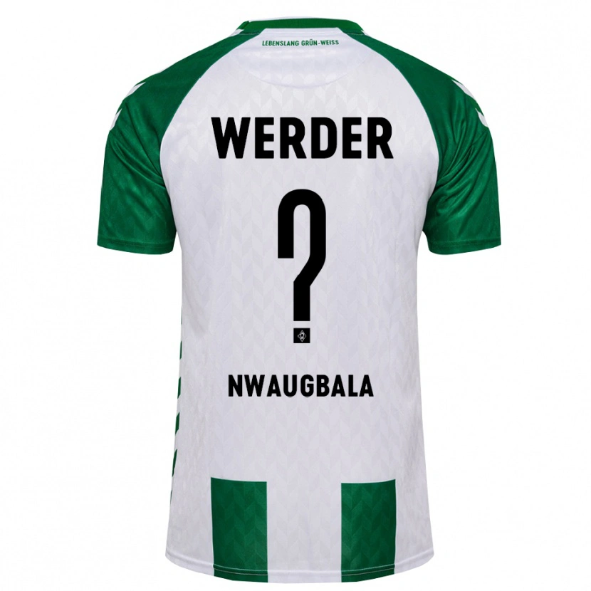 Danxen Kvinnor Kevin Nwaugbala #0 Grön Vit Hemmatröja Matchtröjor 2026/27 Tröjor T-Tröja