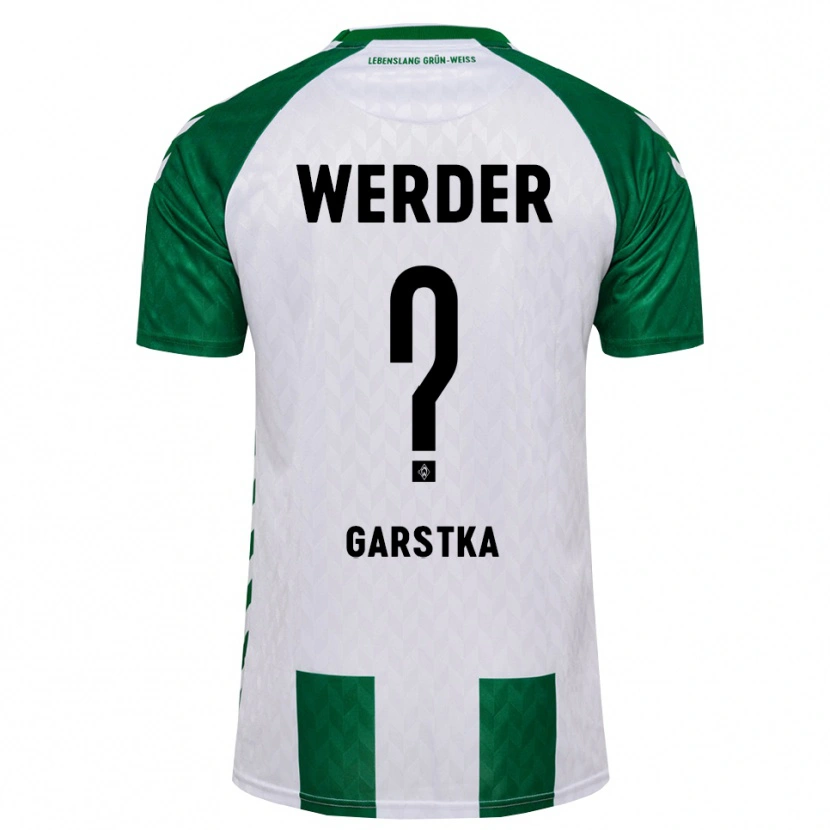 Danxen Kvinnor Maximilian Garstka #0 Grön Vit Hemmatröja Matchtröjor 2026/27 Tröjor T-Tröja