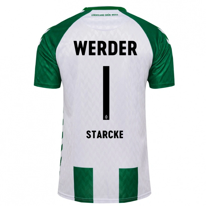Danxen Kvinnor Bennet Starcke #1 Grön Vit Hemmatröja Matchtröjor 2026/27 Tröjor T-Tröja