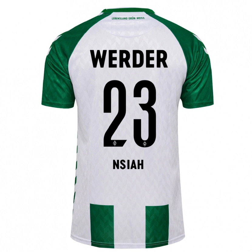 Danxen Kvinnor Menson Nsiah #23 Grön Vit Hemmatröja Matchtröjor 2026/27 Tröjor T-Tröja