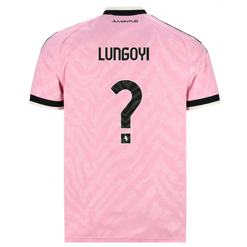 Danxen Kvinnor Christopher Lungoyi #0 Rosa Svart Bortatröja Matchtröjor 2026/27 Tröjor T-Tröja