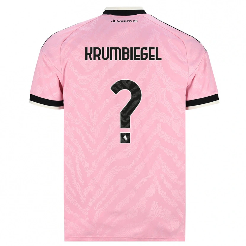 Danxen Kvinnor Paulina Krumbiegel #0 Rosa Svart Bortatröja Matchtröjor 2026/27 Tröjor T-Tröja