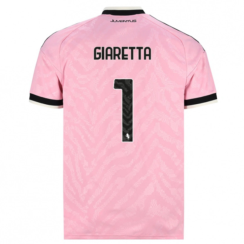 Danxen Kvinnor Emanuele Giaretta #1 Rosa Svart Bortatröja Matchtröjor 2026/27 Tröjor T-Tröja