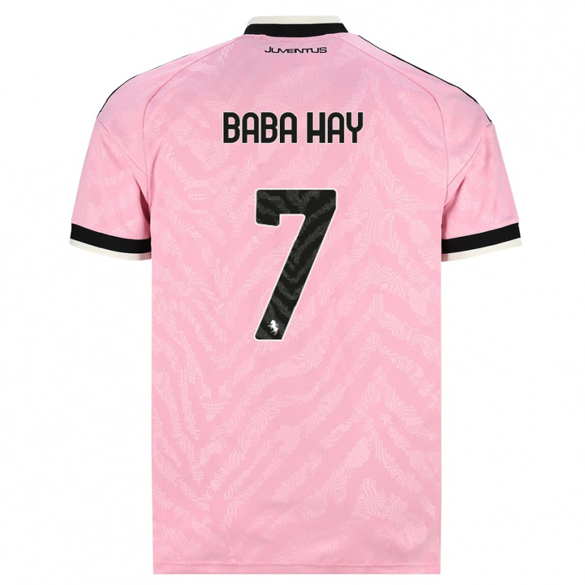 Danxen Kvinnor Amir Baba Hay #7 Rosa Svart Bortatröja Matchtröjor 2026/27 Tröjor T-Tröja