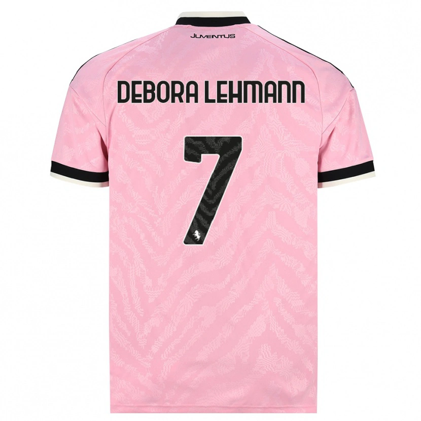 Danxen Kvinnor Alisha Debora Lehmann #7 Rosa Svart Bortatröja Matchtröjor 2026/27 Tröjor T-Tröja