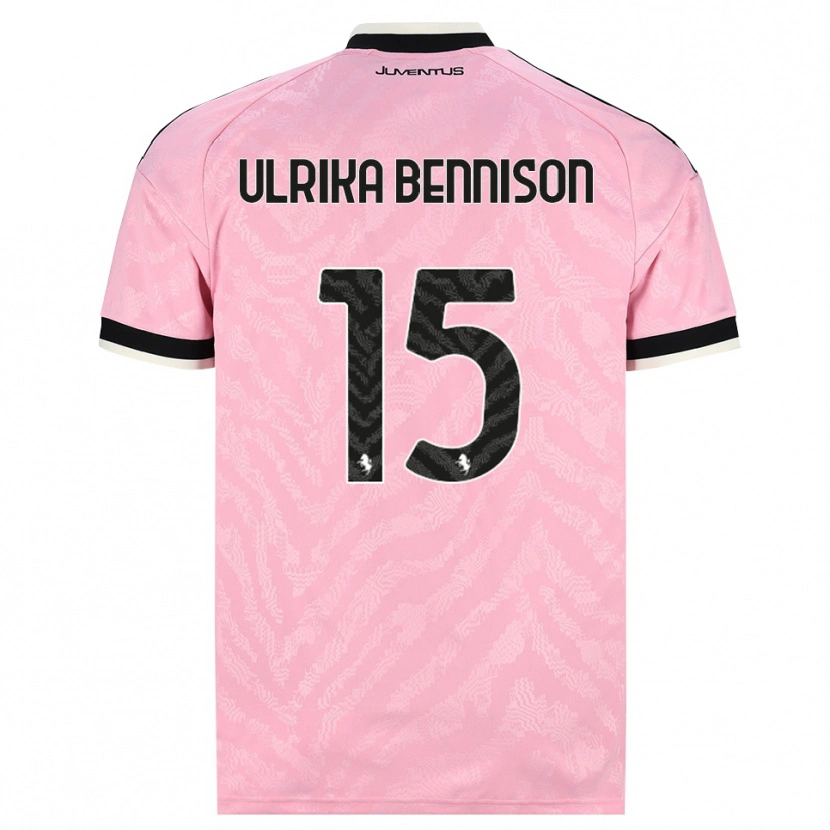Danxen Kvinnor Hanna Ulrika Bennison #15 Rosa Svart Bortatröja Matchtröjor 2026/27 Tröjor T-Tröja