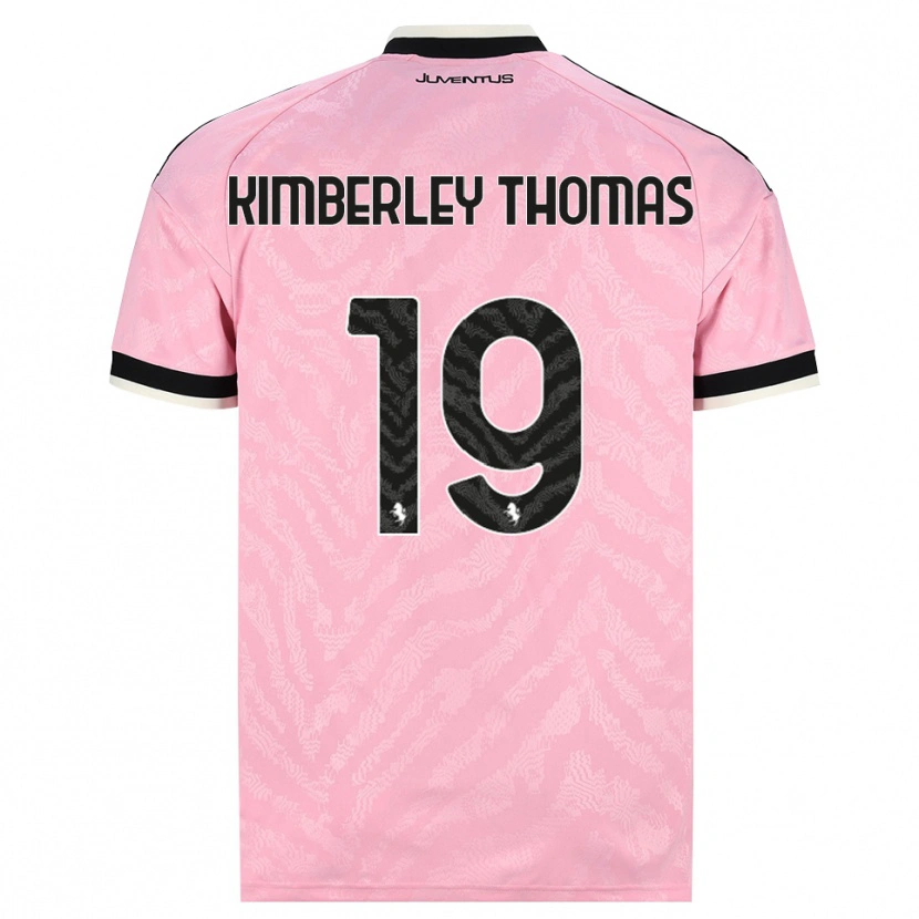 Danxen Kvinnor Lindsey Kimberley Thomas #19 Rosa Svart Bortatröja Matchtröjor 2026/27 Tröjor T-Tröja