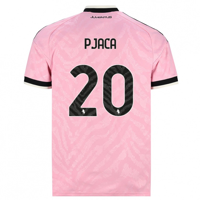 Danxen Kvinnor Marko Pjaca #20 Rosa Svart Bortatröja Matchtröjor 2026/27 Tröjor T-Tröja