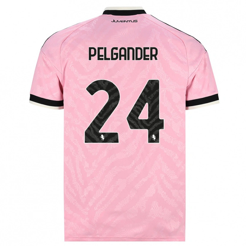 Danxen Kvinnor Elsa Pelgander #24 Rosa Svart Bortatröja Matchtröjor 2026/27 Tröjor T-Tröja