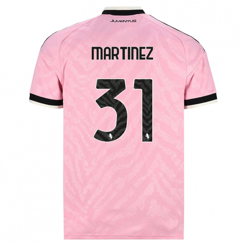Danxen Kvinnor Bruno Martinez #31 Rosa Svart Bortatröja Matchtröjor 2026/27 Tröjor T-Tröja