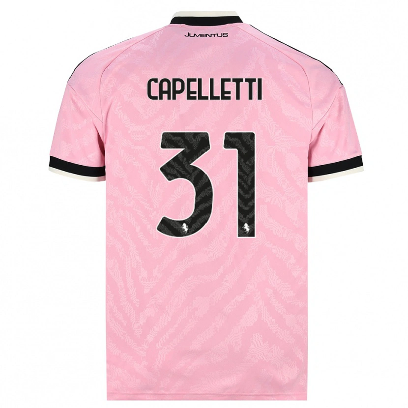 Danxen Kvinnor Alessia Capelletti #31 Rosa Svart Bortatröja Matchtröjor 2026/27 Tröjor T-Tröja