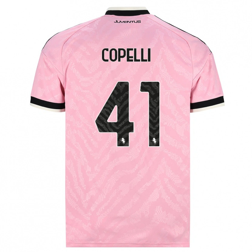 Danxen Kvinnor Anna Copelli #41 Rosa Svart Bortatröja Matchtröjor 2026/27 Tröjor T-Tröja