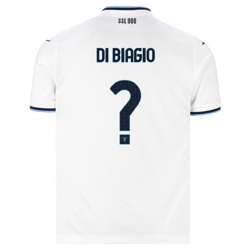 Danxen Kvinnor Simone Di Biagio #0 Vit Marinblå Bortatröja Matchtröjor 2026/27 Tröjor T-Tröja
