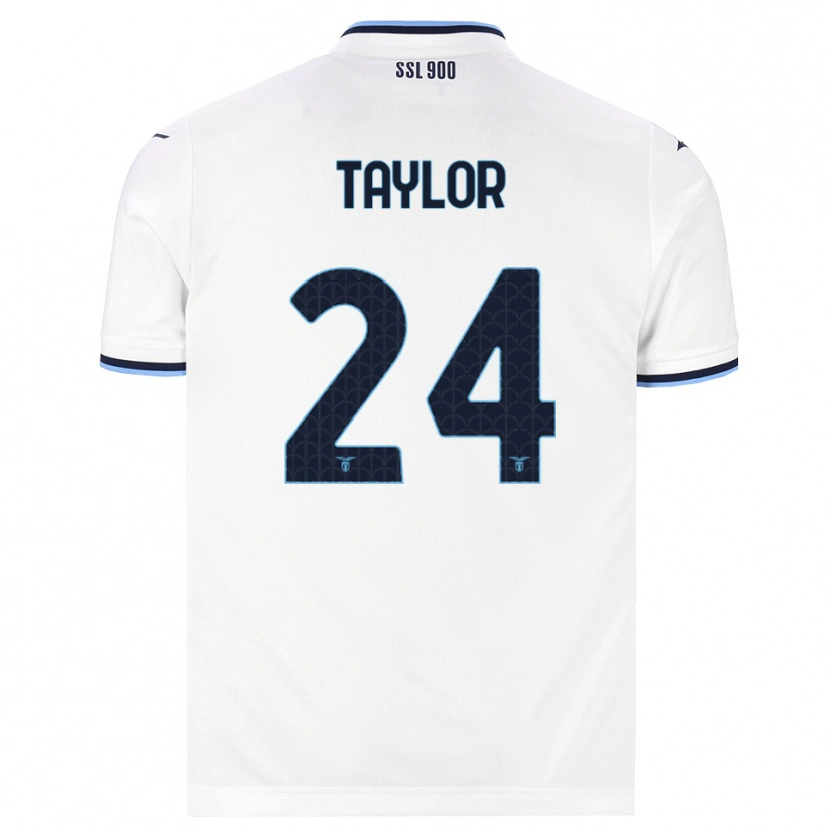 Danxen Kvinnor Kenneth Taylor #24 Vit Marinblå Bortatröja Matchtröjor 2026/27 Tröjor T-Tröja