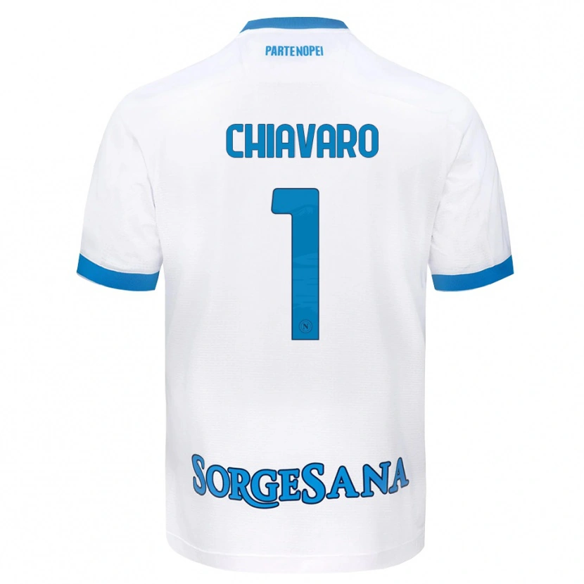 Danxen Kvinnor Kelly Chiavaro #1 Vit Himmelblå Bortatröja Matchtröjor 2026/27 Tröjor T-Tröja
