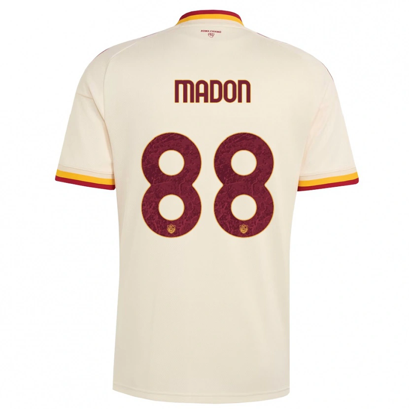 Danxen Kvinnor Maja Madon #88 Champagne Röd Gul Bortatröja Matchtröjor 2026/27 Tröjor T-Tröja