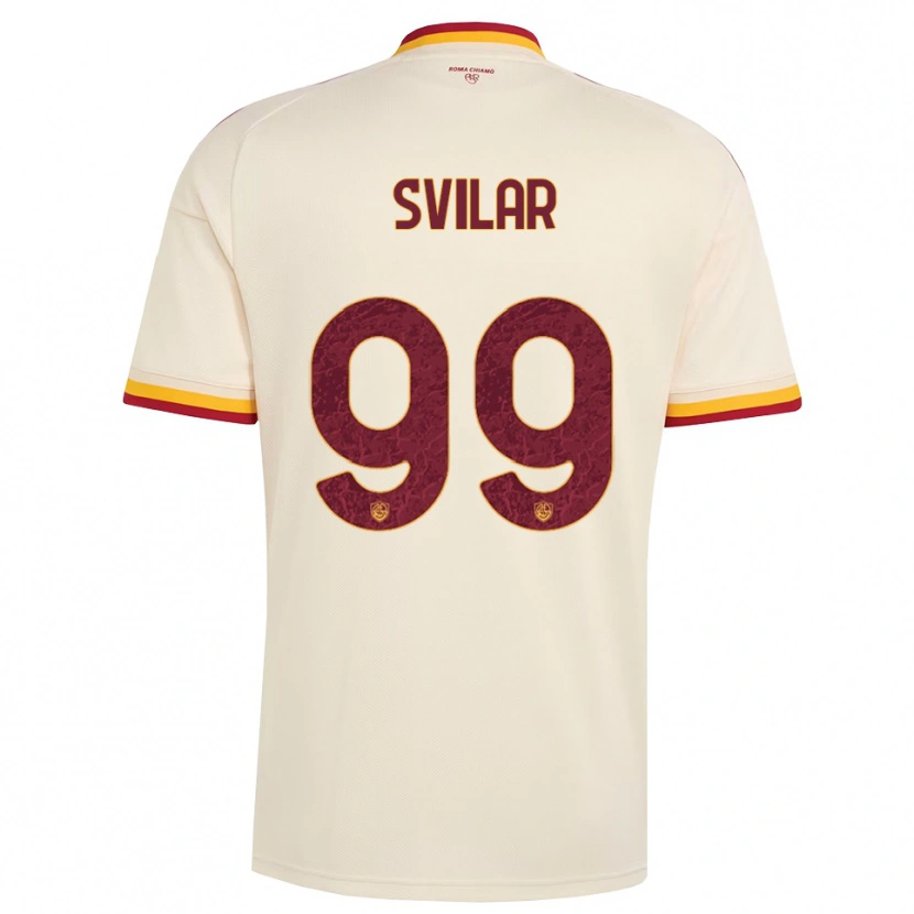 Danxen Kvinnor Mile Svilar #99 Champagne Röd Gul Bortatröja Matchtröjor 2026/27 Tröjor T-Tröja