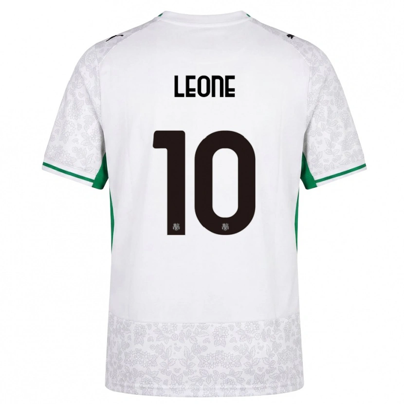 Danxen Kvinnor Kevin Leone #10 Vit Svart Grön Bortatröja Matchtröjor 2026/27 Tröjor T-Tröja
