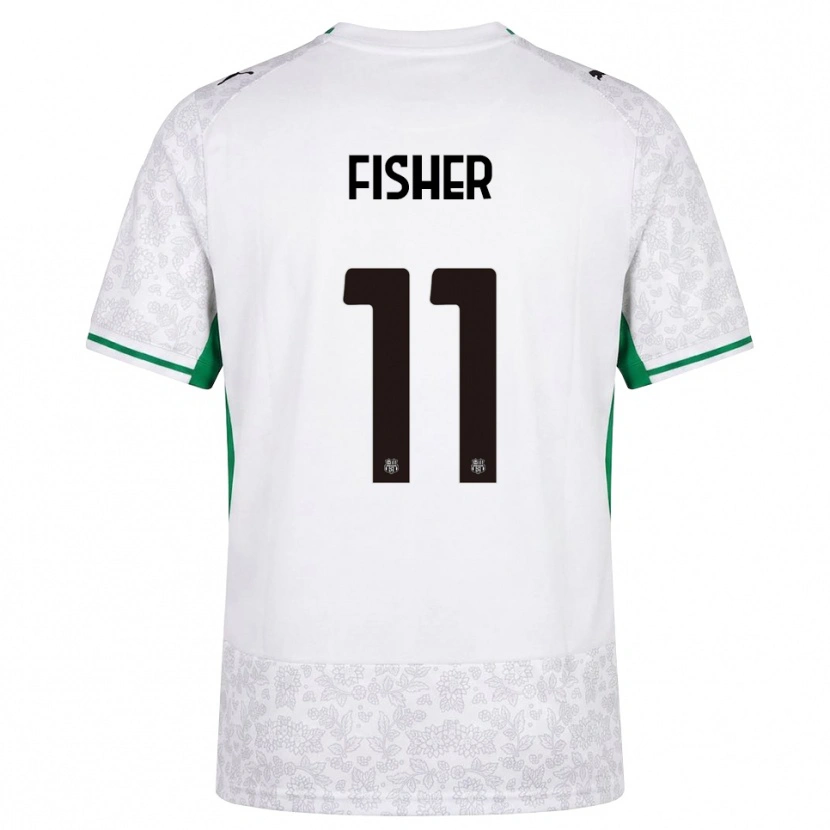 Danxen Kvinnor Samantha Tru Fisher Conde #11 Vit Svart Grön Bortatröja Matchtröjor 2026/27 Tröjor T-Tröja
