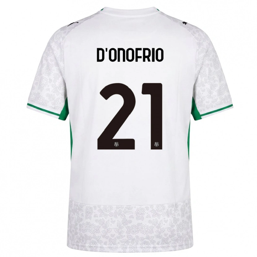 Danxen Kvinnor Karol D'onofrio #21 Vit Svart Grön Bortatröja Matchtröjor 2026/27 Tröjor T-Tröja
