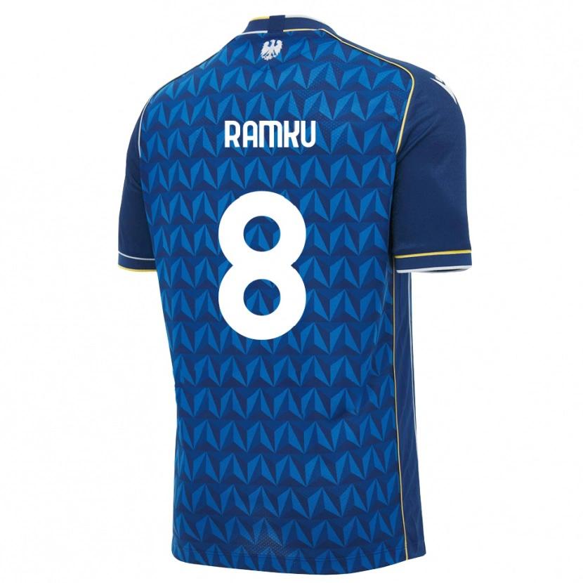 Danxen Kvinnor Alex Ramku #8 Kunglig Blå Vit Blå Bortatröja Matchtröjor 2026/27 Tröjor T-Tröja