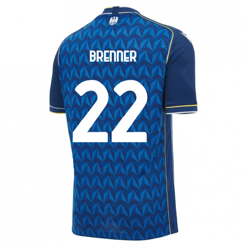 Danxen Kvinnor Brenner #22 Kunglig Blå Vit Blå Bortatröja Matchtröjor 2026/27 Tröjor T-Tröja