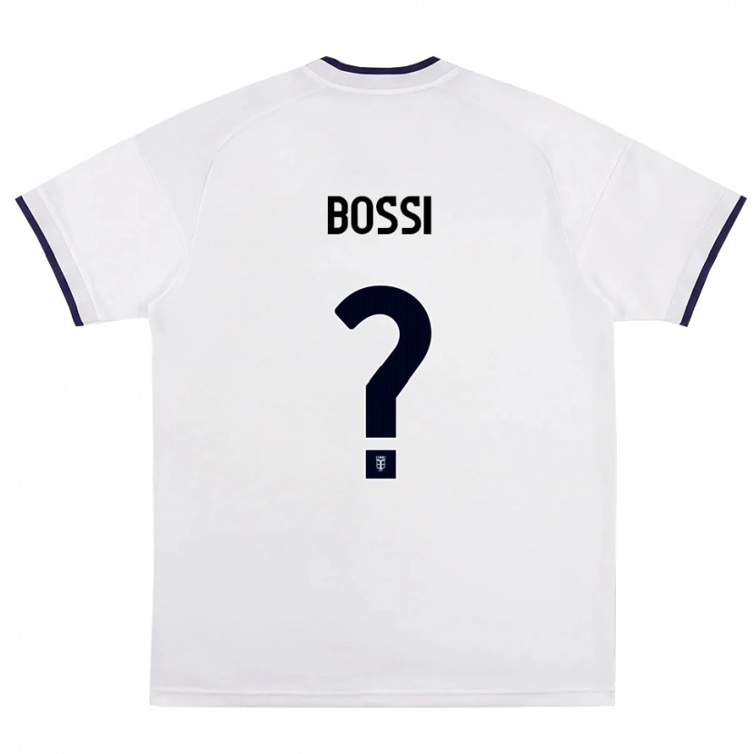 Danxen Kvinnor Simone Bossi #0 Vit Röd Kunglig Blå Bortatröja Matchtröjor 2026/27 Tröjor T-Tröja