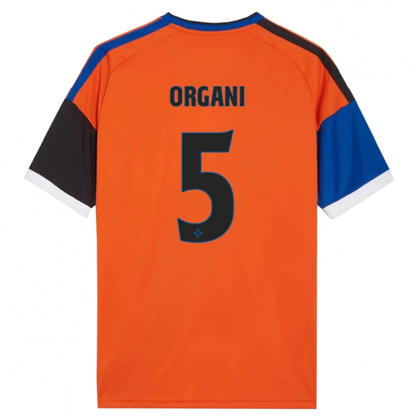 Danxen Kvinnor Gianluca Organi #5 Orange Blå Svart Vit Bortatröja Matchtröjor 2026/27 Tröjor T-Tröja