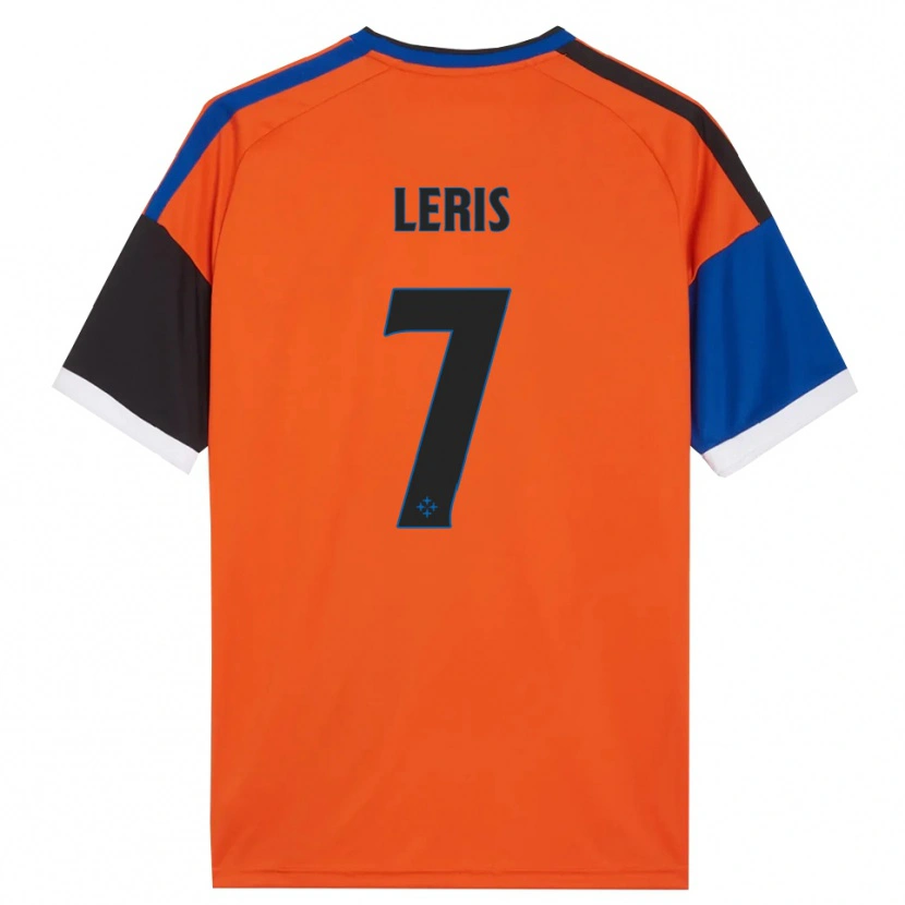 Danxen Kvinnor Mehdi Léris #7 Orange Blå Svart Vit Bortatröja Matchtröjor 2026/27 Tröjor T-Tröja