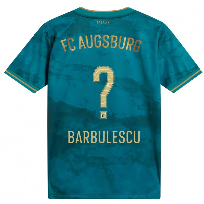 Danxen Kvinnor Luca Bărbulescu #0 Grön Brun Bortatröja Matchtröjor 2026/27 Tröjor T-Tröja