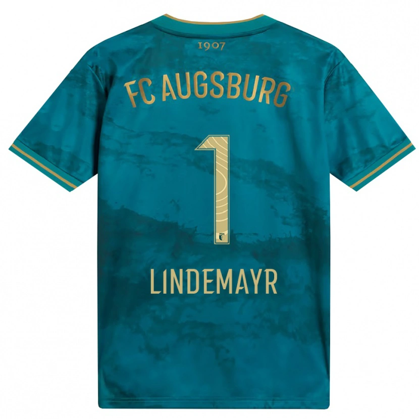 Danxen Kvinnor Lisa Lindemayr #1 Grön Brun Bortatröja Matchtröjor 2026/27 Tröjor T-Tröja