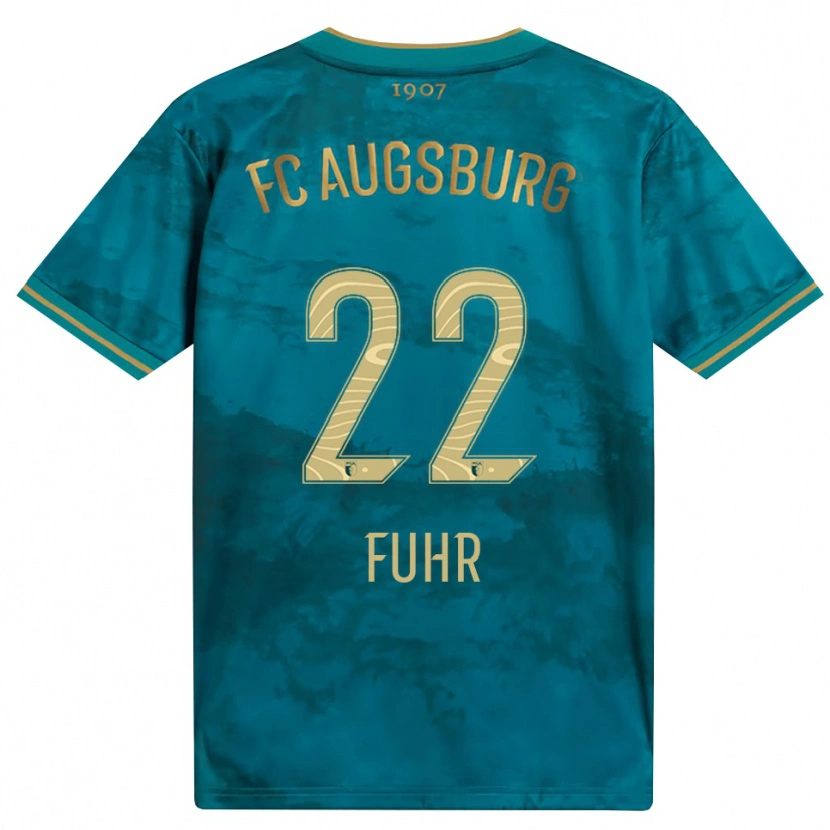 Danxen Kvinnor Paula Fuhr #22 Grön Brun Bortatröja Matchtröjor 2026/27 Tröjor T-Tröja