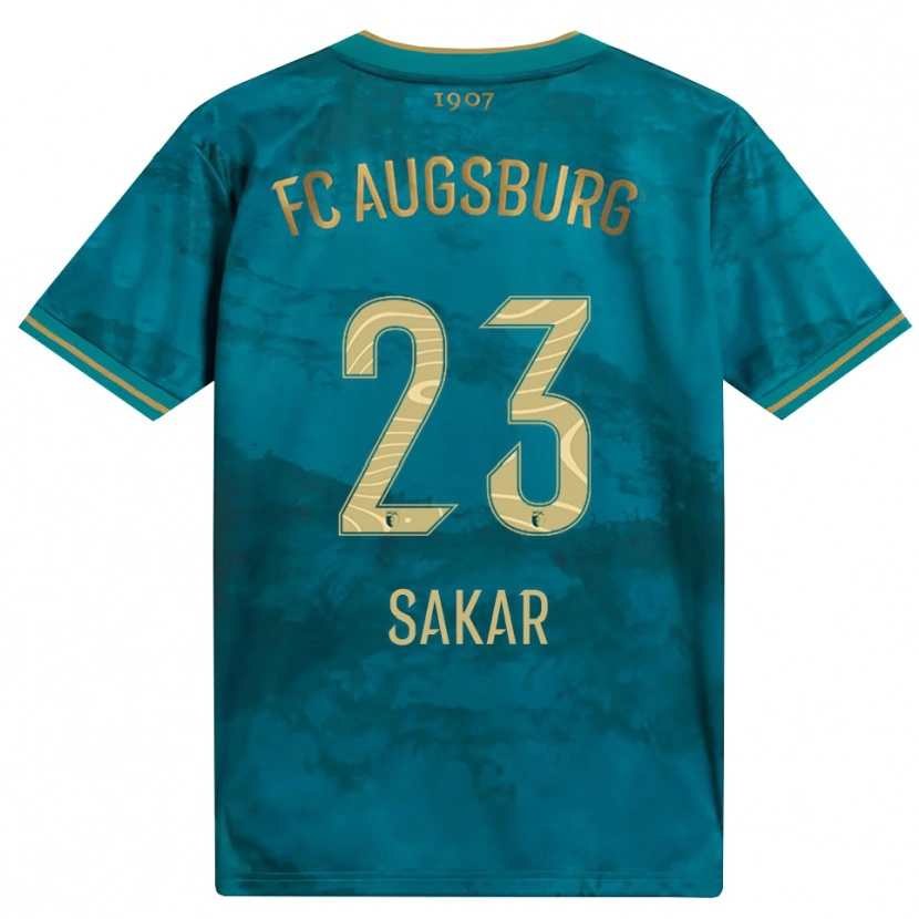 Danxen Kvinnor Faik Sakar #23 Grön Brun Bortatröja Matchtröjor 2026/27 Tröjor T-Tröja