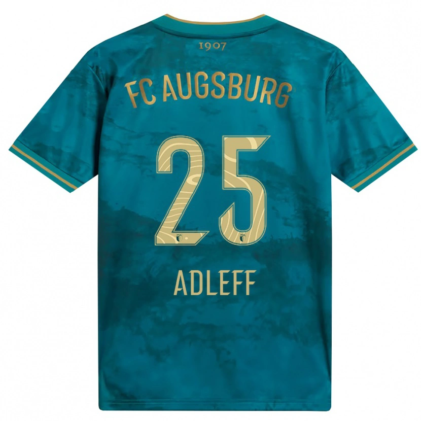 Danxen Kvinnor Milo Adleff #25 Grön Brun Bortatröja Matchtröjor 2026/27 Tröjor T-Tröja