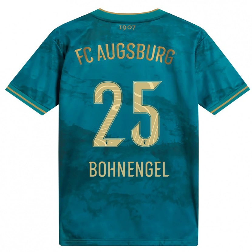 Danxen Kvinnor Noah Bohnengel #25 Grön Brun Bortatröja Matchtröjor 2026/27 Tröjor T-Tröja