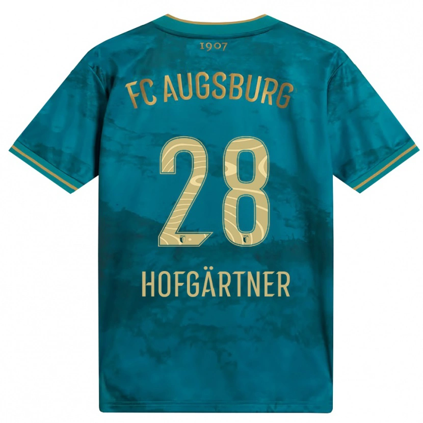 Danxen Kvinnor Hendrik Hofgärtner #28 Grön Brun Bortatröja Matchtröjor 2026/27 Tröjor T-Tröja