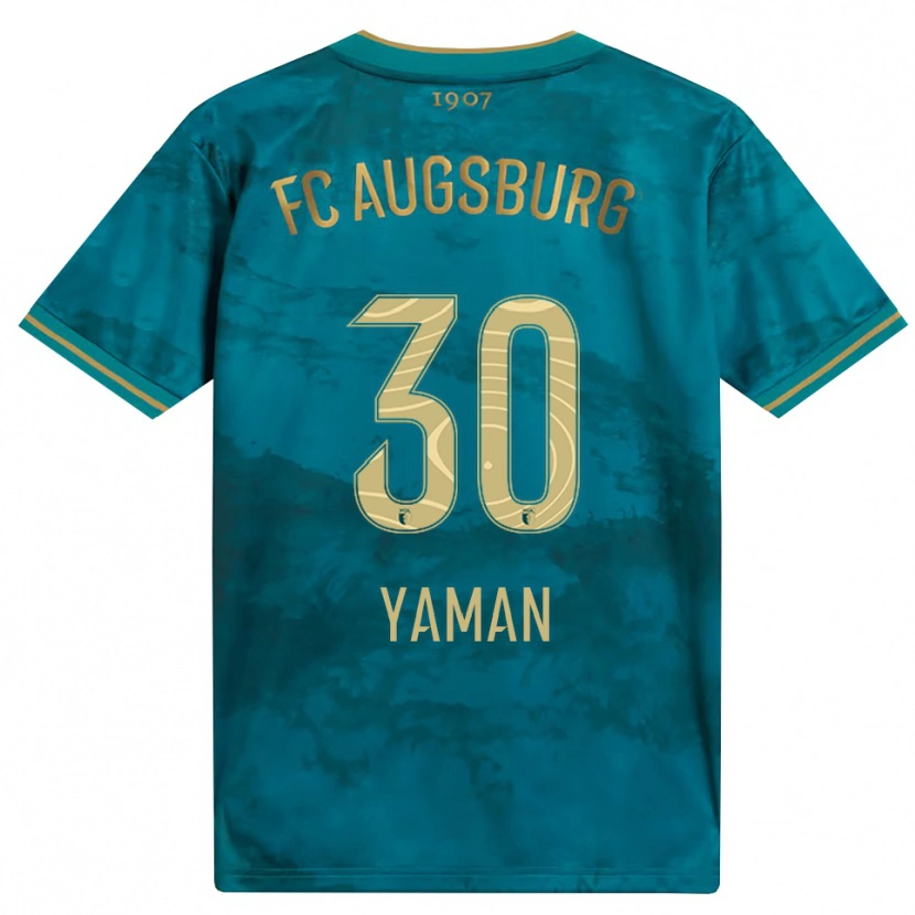 Danxen Kvinnor Kerim Yaman #30 Grön Brun Bortatröja Matchtröjor 2026/27 Tröjor T-Tröja