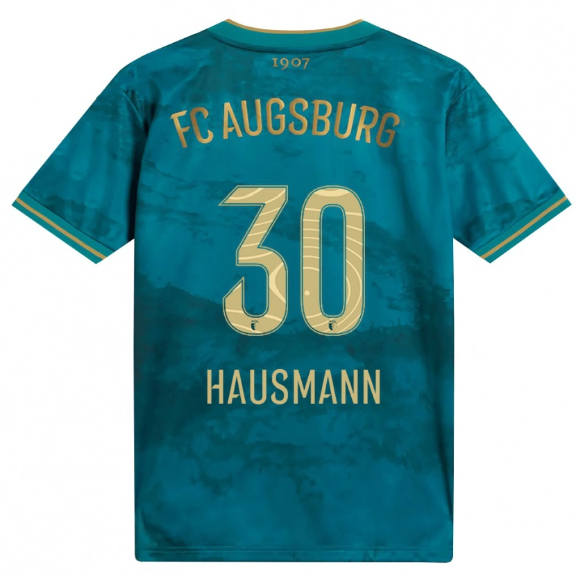 Danxen Kvinnor Daniel Hausmann #30 Grön Brun Bortatröja Matchtröjor 2026/27 Tröjor T-Tröja