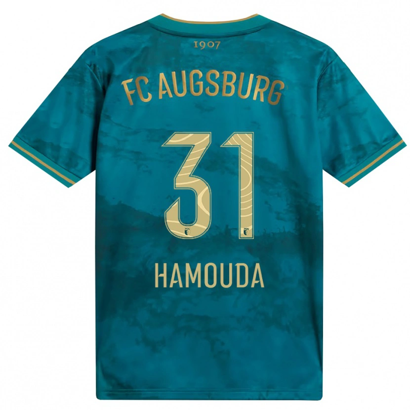 Danxen Kvinnor Hania Hamouda #31 Grön Brun Bortatröja Matchtröjor 2026/27 Tröjor T-Tröja
