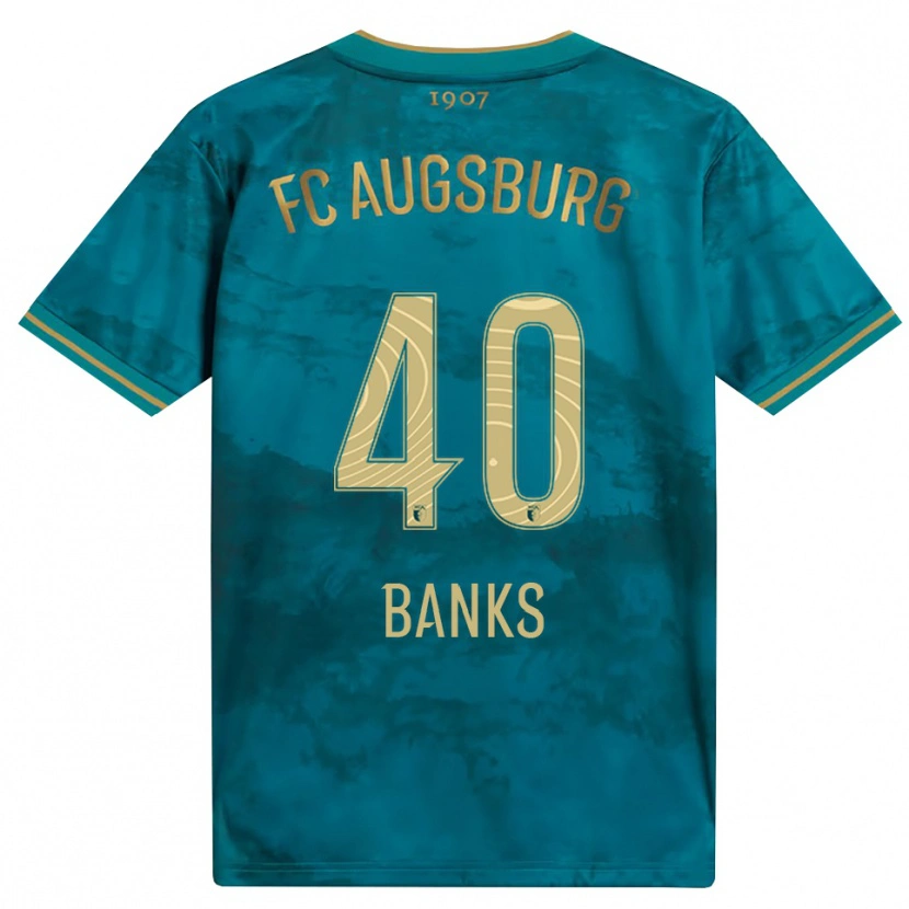 Danxen Kvinnor Noahkai Banks #40 Grön Brun Bortatröja Matchtröjor 2026/27 Tröjor T-Tröja