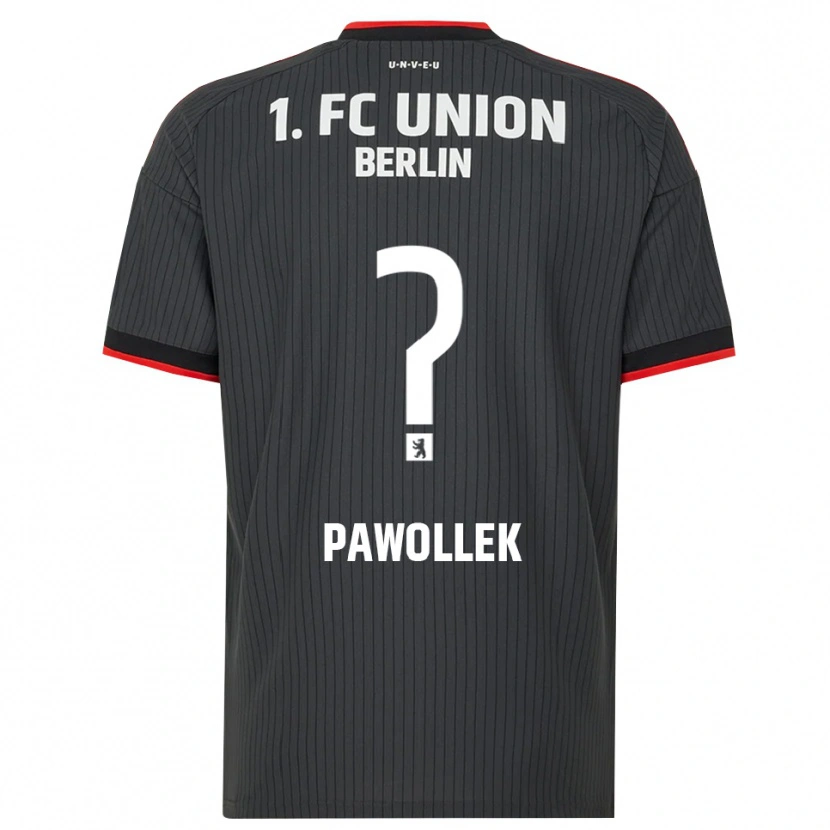Danxen Kvinnor Tanja Pawollek #0 Svart Vit Röd Bortatröja Matchtröjor 2026/27 Tröjor T-Tröja